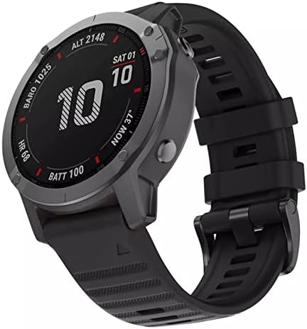 DJSFCN 22 26mm Redunda Quickfit Smart Watch tiras para Garmin Fenix ​​7 7S 7x Fenix ​​6 6x 5S 5x mais 935 945 3HR RELUMA RÁPIDO