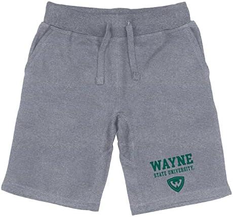 Wayne State University Warriors Seal College College Fleece Shorts
