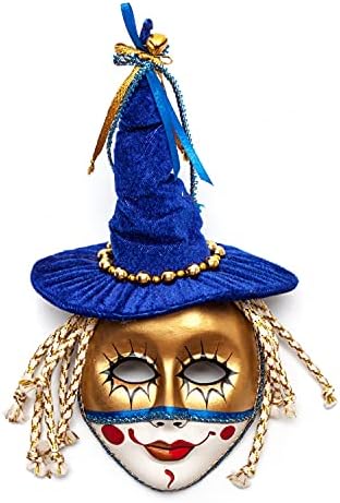 Máscara de porcelana de chapéu mágica