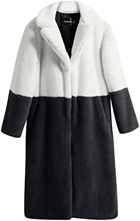 Escola de túnica de moda de manga longa prdecexlu casacos de ladie lapela de lapela parka foffy flow fit confort confort