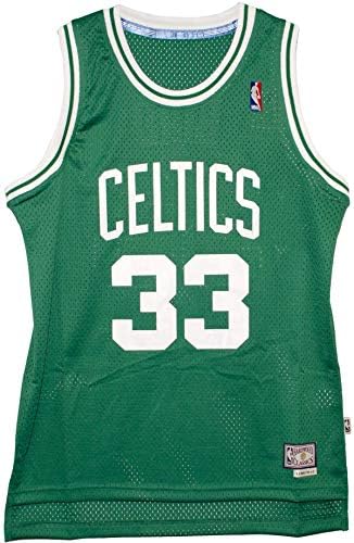 Larry Bird Boston Celtics 1985 Road Men's Swingman Jersey Green