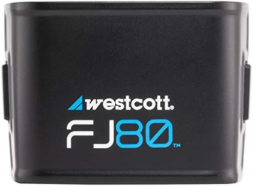 Westcott FJ80 Bateria recarregável de polímero de lítio - DC 11.1V 1000mAh 11wh 400+ Flashes de potência completos e