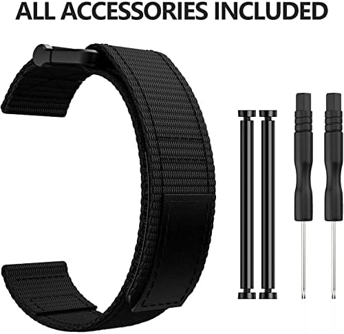 Ganyuu 22 Moda 26mm Fashion Style Strap for Forerunner 935 Quatix5 S60 RELOCAR NYLON Band para Garmin Fenix ​​5x 5 Plus