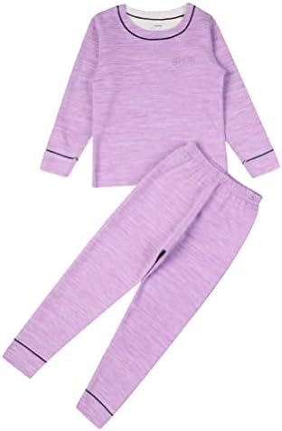 Aislor Girls meninos Térmica Conjunto de roupas infantis Camada base de manga comprida com leggings Set Pants Set