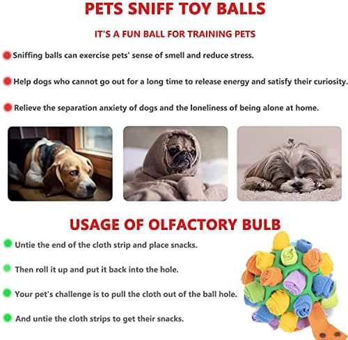 Brinquedos interativos para cães interativos, brinquedos para mastigar cães, quebra -cabeça anti desmantelamento de brinquedos para cães, incentivar habilidades naturais de forragear