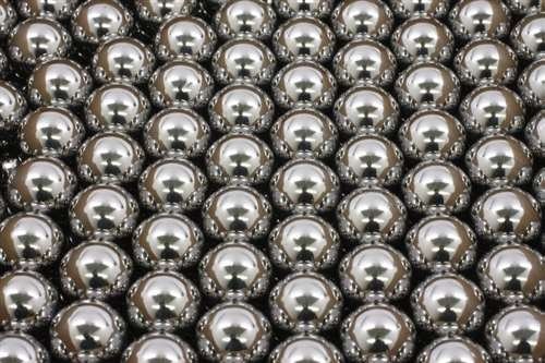 Brand VXB 4,5 mm SS302 Bolas de rolamentos de aço inoxidável 0,1772 polegadas Bolas de diâmetro pacote de 10000 Tamanho: 4,5 mm Grade: SS302 Dinuidade de aço inoxidável: 60 Rockwell