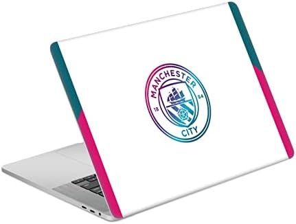 Projetos de capa principal licenciados oficialmente Manchester City City FC Away 2021/22 Badge Kit Vinil Stick Skin Decal