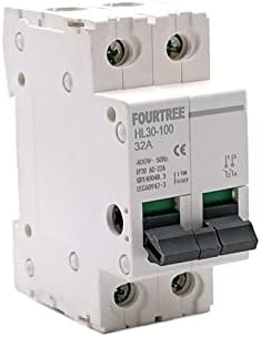 Interruptor principal HWGO 2P HL30 Isolador Isolador Função da família Desconector Isolador 32A 63A 100A