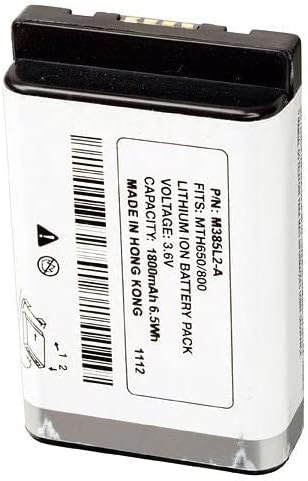 Substituição para Motorola SNN5706B Bateria recarregável Radio bidirecional 3,7V 2270mAh Li-ion