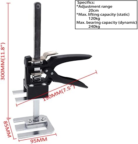 Httmt- 2pcs Ajuste de parede Ajuste Ajuste para salvar o gabinete de gabinete de gabinete do levantamento de porta de trabalho