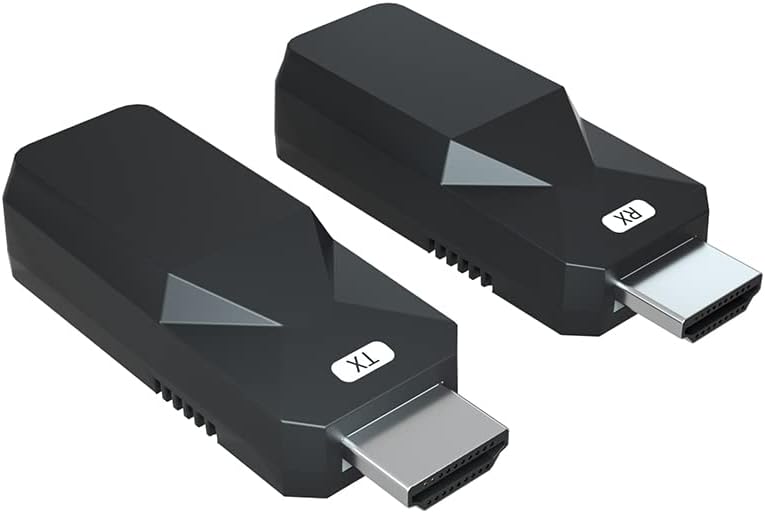 Pwaytek HDMI Extender Vídeo de áudio de 165 pés 1080p sobre Cat5 CAT6 Ethernet Cable Transmitir sem perda Signal HDMI Adaptador