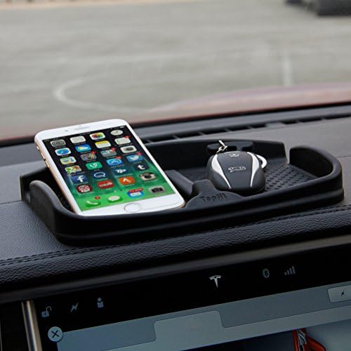 Thinsgo Anti-Slip Car Dash Grip Pad para telefone celular, teclado, óculos de sol, Stand para o telefone celular de navegação