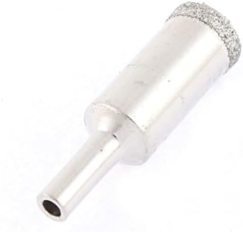 Aexit Straight Hasth Bits Bits de 15 mm de diâmetro, ferramenta de serra de orifício revestida com diamante para brocas
