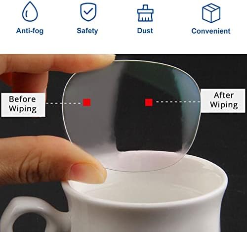 Smart Go - pano de pano anti -capa - pano de limpeza de microfibra reutilizável para óculos, lentes e telas eletrônicas de telefone