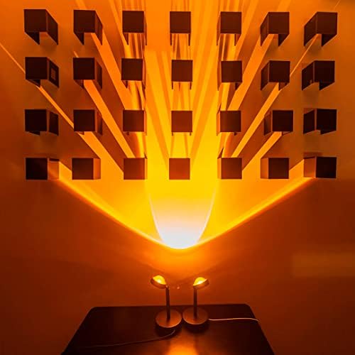 Lâmpada de projeção de Shopigo de 180 graus - Lâmpada de pôr -do -sol com remota - LED de projeção Lâmpada - Projeto