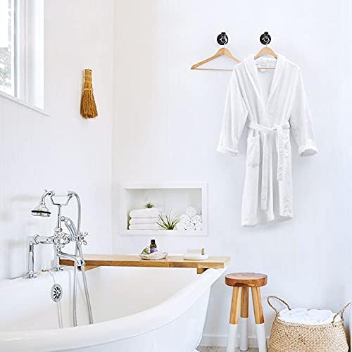 Conjunto de hardware do banheiro liantral, kit de acessório de banheiro de 4 peças montado na parede- barra de toalha de 18 , suporte para papel higiênico, 2 ganchos de túnica, preto
