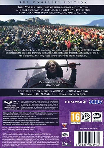 Guerra Total Medieval II - A coleção /PC completa