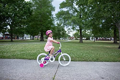 Dynacraft Magna Star Bike Bike, rodas de 12 a 20 polegadas, meninas de 3 a 10 anos