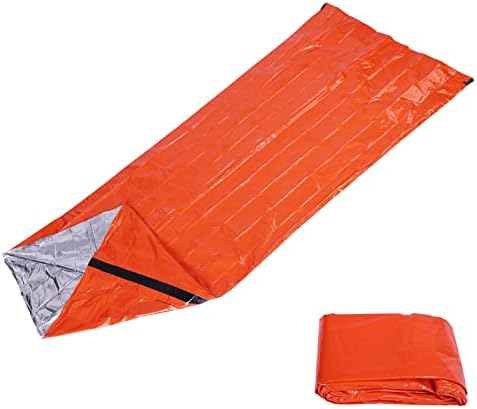 Bolsa de sobrevivência de emergência, saco de dormir à prova d'água Bivy Bivy Sack portátil Campo de emergência Bolsa