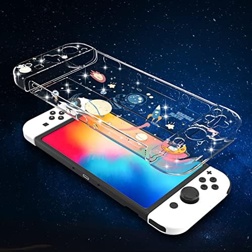Nintendo Switch OLED Space Case, Nintendo Switch OLED Protective Case e Nintendo Siwitch OLED Screen Protector