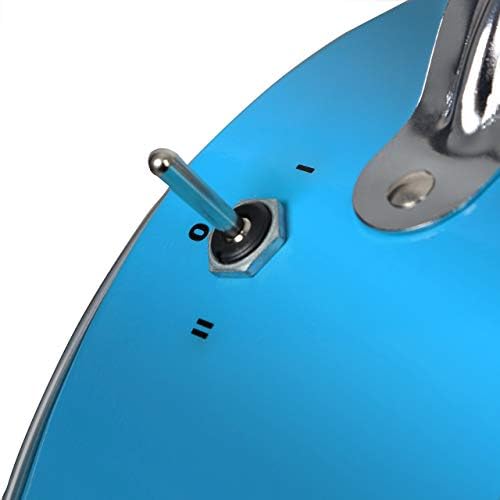 Premier Housewares portátil Retro Mesa Fã com 2 velocidades, azul