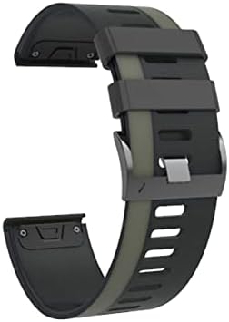 Eidkgd 26 mm Strapa de faixa de relógio rápida de 22mm para Garmin Fenix ​​6x 6 Pro Watch EasyFit Strap Strap para Garmin Fenix ​​5x