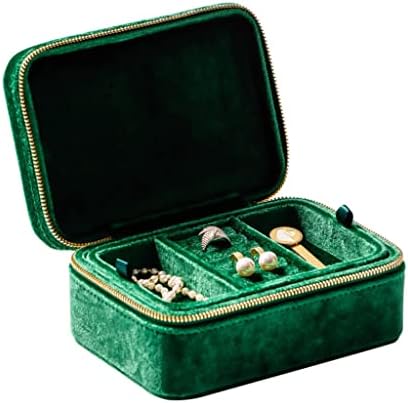 Caixa de anel de flanela xwwdp Travel Travel Romantic Velvet Colar Bracelet Jewelry Arch Brincos de embalagem Caixa de embalagem