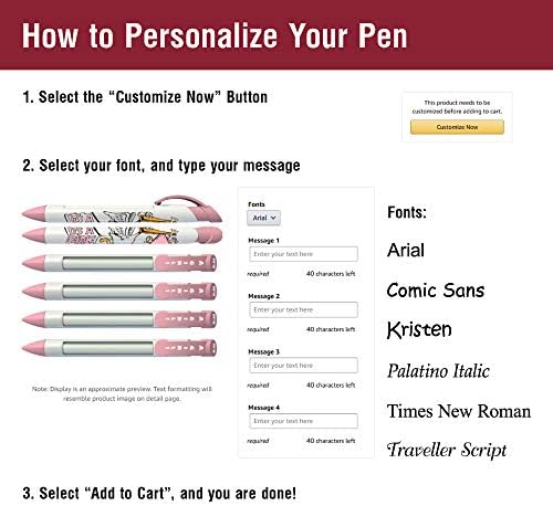 Creeting caneta personalizada caneta - é uma festa de chuveiro de cakera favorita/anúncio de nascimento de mensagem rotativa caneta