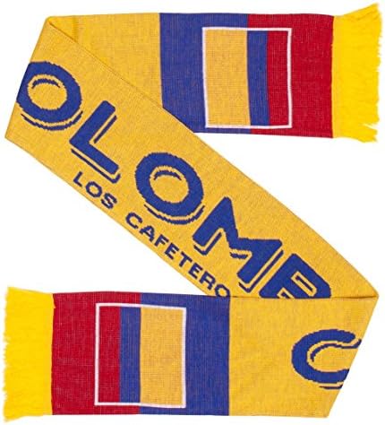 Lenço de malha de futebol da Colômbia