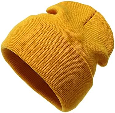 Mulheres tricotadas chapéus de gorro desleixado lã malha de malha ao ar livre 2021 cor para manter chapéus quentes adultos no inverno Candy Baseball Caps de beisebol