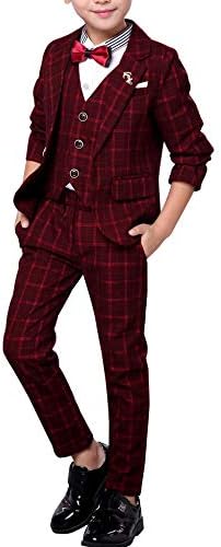 Happy Cherry Tuxedo Suit Set 3 PCs Boy