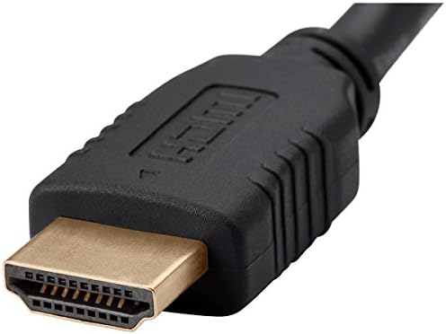 Monoprice HDMI Cabo de alta velocidade - 1,5 pés - preto, 4k@60Hz, HDR, 18 Gbps, Yuv 4: 4: 4, 28awg - Selecione Série