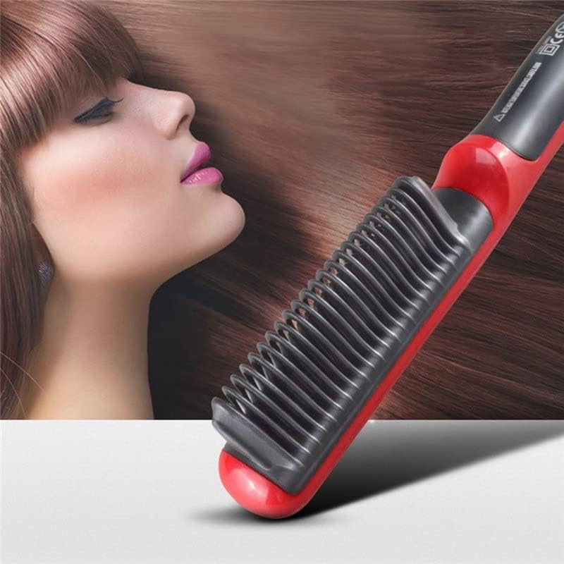 Douba Drop Shipping Hair alisador de cabelo Durável Cabelo liso de cabelo lisado escova LCD LCD Cabelo de cerâmica Aquecimento