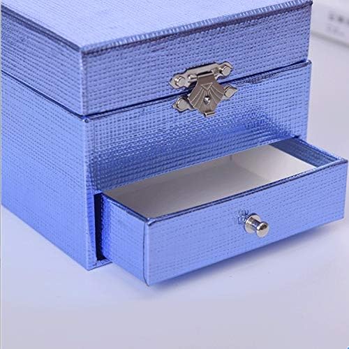 Caixa de música de papel azul shypt azul caixa de jóias artesanais PRÁTICA PRESEXA CRIATIVA PRESEXA CRIATIVA PRESEIR