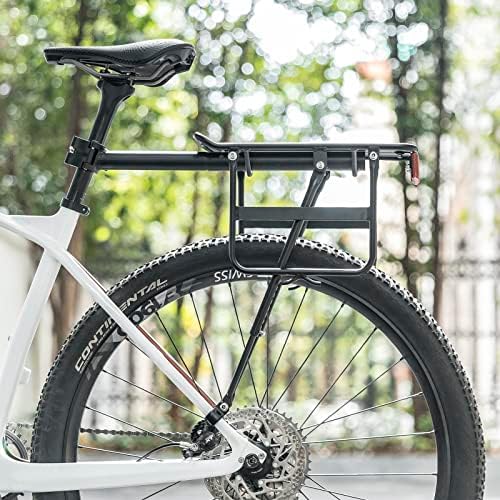 Rockbros traseiro de bicicleta traseira de bicicleta de bicicleta de cargo de trunk ajustável Bolsa rápida Acessórios
