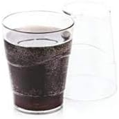 Planeta 007 Conjunto de 6 copos de policarbonato Tumblers de vidro de vidro de água para hotel, restaurante