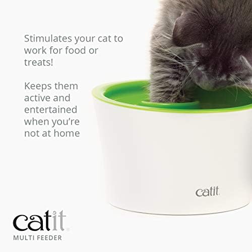 Catit Senses 2.0 Multi alimentador, brinquedos de gatos interativos