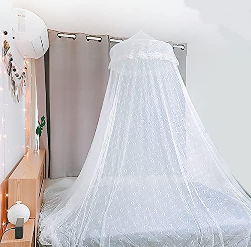 Rede de mosquito pendurada em poliéster da rede de mosquitos clássicos para cama de casal