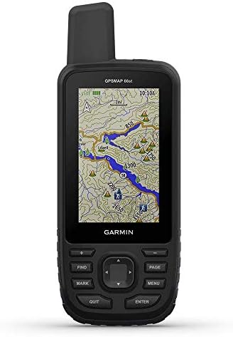 Garmin GPSmap 66st, portátil multisatélite robusto com sensores e mapas topo