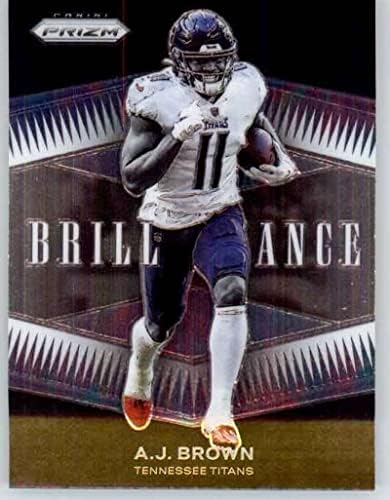 2021 Panini Prizm Brilliance #17 A.J. Brown Tennessee Titans NFL Football Trading Card