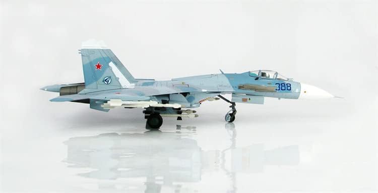 Hobby Master Su-27 Flanker Flanker B B388 Russo Airforce Paris Le Bourget 1989 Edição limitada 1/72 Modelo pré-construído