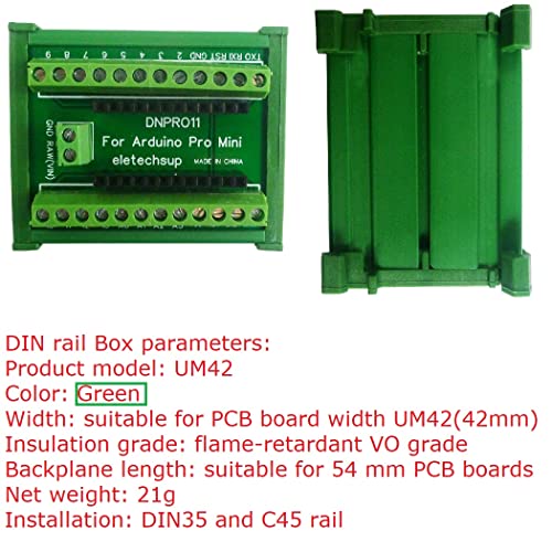 Somente módulo adaptador da placa para Arduino Pro Mini Board Diy PLC Industrial