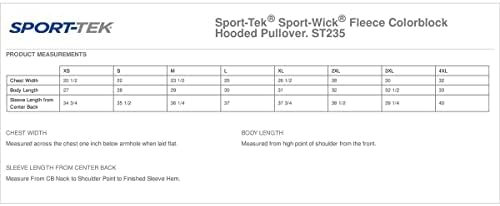 Sport Tek Men's Wick-moisture Fashion Hoodie