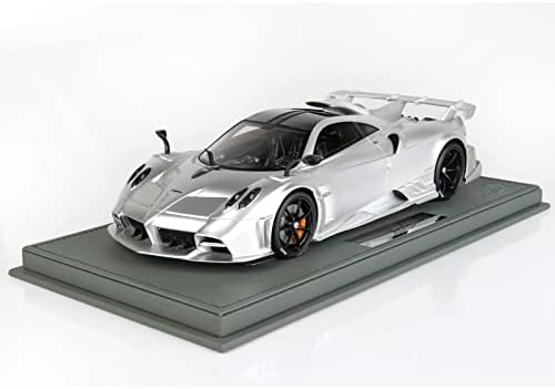 BBR 2020 Pagani Imola Matt Silver com blusa preta com exibição de vitrine Limited Edition para 220 peças Modelo World Model