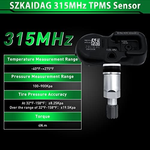 SZKAIDAG TPMS Sensor 4260706011 FIXA PARA: -TOYOTA TUNDRA TACOMA CAMRY 4RUNNER RAV4 PARA: -LEXUS LX RX SC CT ES GS é o sensor do