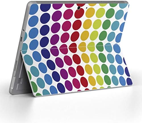 capa de decalque igsticker para o Microsoft Surface Go/Go 2 Ultra Thin Protetive Body Skins 000506 Dot Rainbow