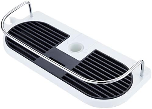 Jahh Chouff Shelf Caddy para Rail de chuveiro - Suporte para Organizador de Rack de Banheiro para Shampoo