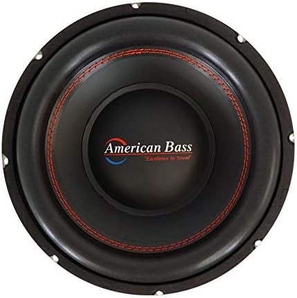 American Bass Titan 1044 10 Watt RMS Subwoofers com bobinas de voz de 3