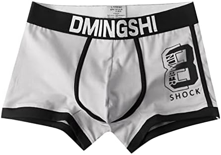 Mens boxer shorts masculinos boxadores de roupas masculinas Briefes suaves de algodão confortável com roupas íntimas de roupas