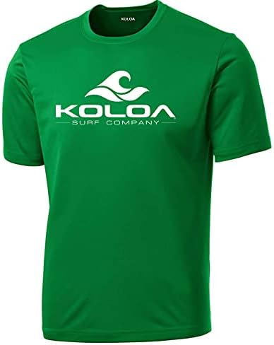 KOLOA SURF Classic Waveure Wicking Athletic Athletic Training T-shirts